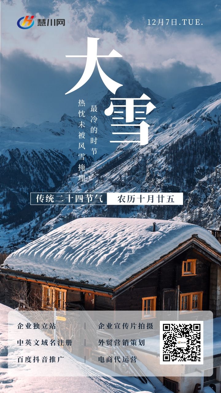 简约大雪节气营销手机海报.jpg